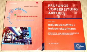 gebrauchtes Buch – Hattenhorst / Walter / Weidtmann / Colbus / Kudlich – 2 Bände; INDUSTRIEKAUFMANN / INDUSTRIEKAUFLEUTE Prüfungswissen + Prüfungsvorbereitung Aktuell - Zwischen- und Abschlussprüfung