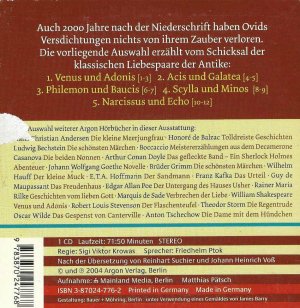 gebrauchtes Hörbuch – Ovid – Die schönsten Liebesdichtungen