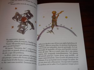 gebrauchtes Buch – Antoine Saint-Exupéry – Il Piccolo Principe - Feltrinelli Classici - (Der kleine Prinz in italienisch)