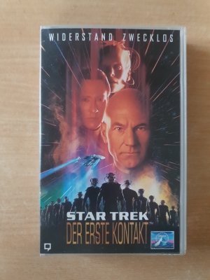 Star Trek  Der Erste Kontakt  - Widerstand Zwecklos - VHS  Video Videokassette