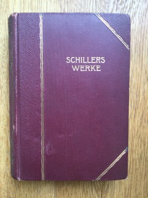 gebrauchtes Buch – Arthur Kutscher – Schillers Werke, sechster bis siebter Teil