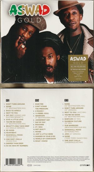 neuer Tonträger – Aswad – Aswad - Gold (3-CDs)