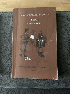 gebrauchtes Buch – Goethe, Johann Wolfgang von – Faust I - Der Tragödie erster Teil