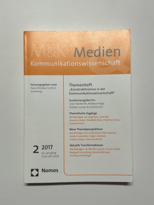 Konstruktivismus in der Kommunikationswissenschaft