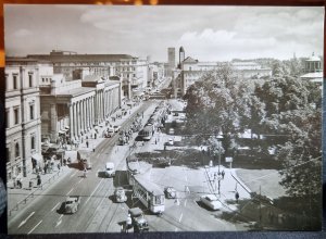 Stuttgart - Königstraße am Schloßplatz - Königsbau und Hauptbahnhof