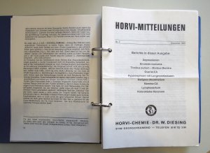 Horvi Mitteilungen 1972-2001