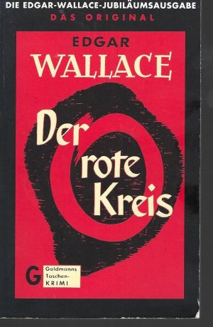 gebrauchtes Buch – Edgar Wallace – Der rote Kreis