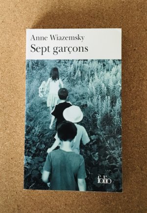 gebrauchtes Buch – Anne Wiazemsky – Sept Garcons (Folio)