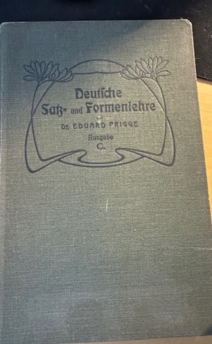 Deutsche Satz- und Formenlehre