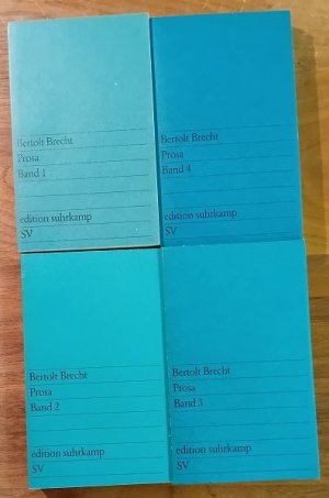 gebrauchtes Buch – Bertolt Brecht – Prosa