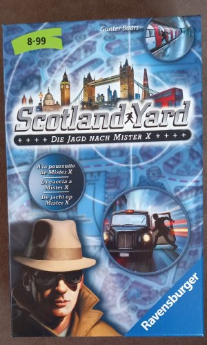 gebrauchtes Spiel – Gunter Baars – Ravensburger 23381 - Scotland Yard