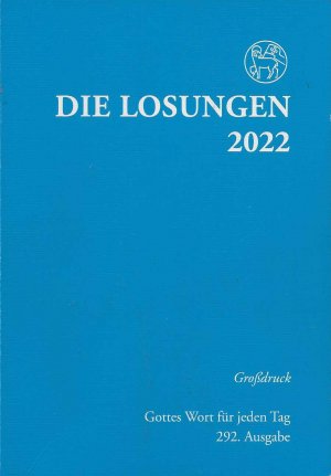 gebrauchtes Buch – Herrnhuter Brüdergemeine – Losungen Deutschland 2022/ Die Losungen 2022 - Grossdruckausgabe