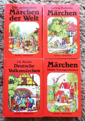 Konvolut: Märchen / Die schönsten Märchen / Deutsche Volksmärchen / Märchen, Fabeln, Traumgeschichten