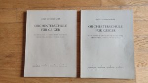 Orchesterschule für Geiger - Méthode pour le Violoniste d'orchestre Band 1 + 2