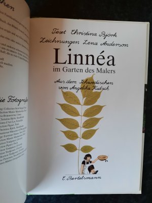 gebrauchtes Buch – Christina Björk (Text) – Linnéa im Garten des Malers