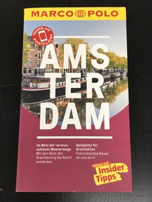 gebrauchtes Buch – Anneke Bokern – Amsterdam - Reisen mit Insider Tipps