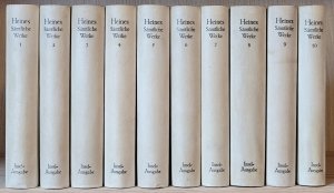 Heinrich Heines sämtliche Werke. In zehn Bänden. Unter Mitwirkung von Jonas Fränkel, Ludwig Krähe, Albert Leitzmann, Paul Neuburger und Julius Petersen […]