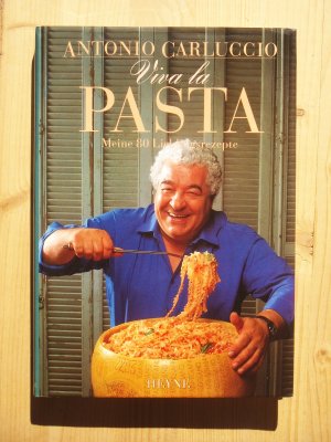 gebrauchtes Buch – Antonio Carluccio – Viva la Pasta - Meine 80 Lieblingsrezepte