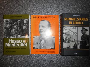 3 Bücher: Rommels Krieg in Afrika - Das Vermächtnis - Siegfried Westphal: Als Generalstabschef dreier Feldmarschälle im Krieg 1939-1945 - Hasso v. Manteuffel […]