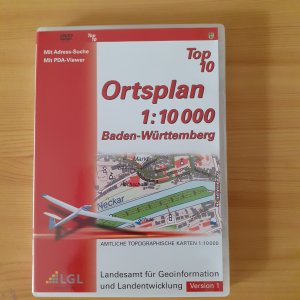 Top 10 Ortsplan Baden-Württemberg (Version 1)