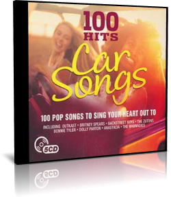 100 Hits - Car Songs - 100 Pop Songs To Sing Your Heart Out To - 5 CD - 2016