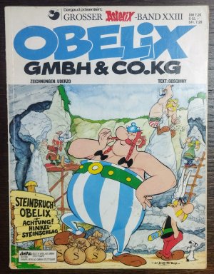 gebrauchtes Buch – Goscinny, René – Asterix Band 23: Obelix GmbH & Co.KG