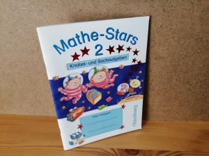 gebrauchtes Buch – Plankl, Elisabeth; Kobr – Mathe-Stars. Knobel- und Sachaufgaben. Mit Stickern