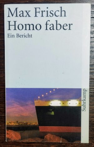 antiquarisches Buch – Max Frisch – Homo faber - Ein Bericht