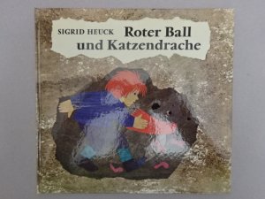 Roter Ball und Katzendrache. München, A. Betz, 1972. 10 Bll. Mit ganzseitigen Farbtafeln. Quer-Gr.-8°. Farbig illustr. OPp.