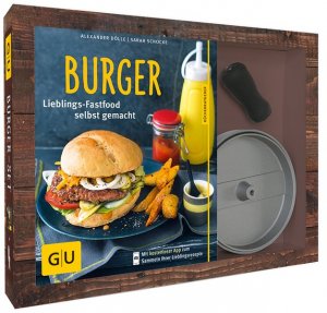 gebrauchtes Buch – Dölle, Alexander und Sarah Schocke – Burger-Set - mit antihaftbeschichteter Burgerpresse aus Aluguss