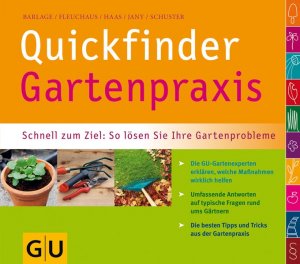 gebrauchtes Buch – Barlage, Andreas – Quickfinder  Gartenpraxis