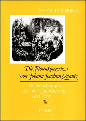 gebrauchtes Buch – ten Brink – Die Flötenkonzerte von Johann Joachim Quantz Untersuchungen zu ihrer Überlieferung und Form. (=Studien und Materialien zur Musikwissenschaft, Bd. 11)