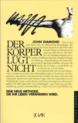 gebrauchtes Buch – Diamond, John und Tibor Prekopp – Der Körper lügt nicht