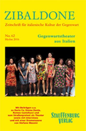 Gegenwartstheater aus Italien Heft 62 / Herbst 2016