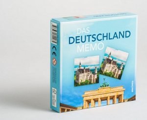 Das Deutschland-Memo - Memo-Spiel mit 40 Spielkarten im Spielkarton