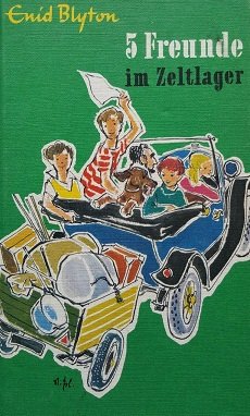 gebrauchtes Buch – Blyton Enid – Fünf Freunde im Zeltlager (Band 7)