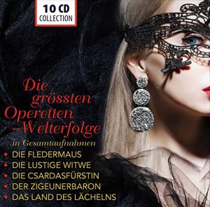 Die Größten Operetten-Welterfolge [Audio-CD] in Gesamtaufnahmen