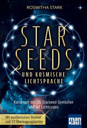 gebrauchtes Spiel – Roswitha Stark – Starseeds und kosmische Lichtsprache Kartenset mit 55 Starseed-Symbolen und 44 Lichtcodes. Inkl. ausführlichem Booklet und 13 Übertragungskarten