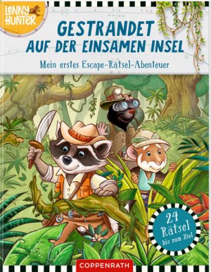 gebrauchtes Buch – Jordi Fresquet (Comicon) und Oriol San Julian nach den Illustrationen von Silvio Neuendorf – Lenny Hunter: Gestrandet auf der einsamen Insel Mein erstes Escape-Rätsel-Abenteuer