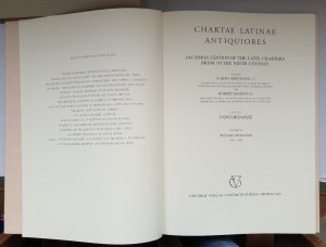 Chartae Latinae Antiquiores XLIX (49): Register, Concordance of vols. 1-48.