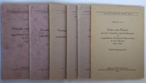 Versuche und Erfahrungen an ausgeführten Eisenbeton-Bauwerken in der Schweiz 1924-1937 (=Bericht 99). + Erste-Fünfte Ergänzung 1938-1947 [in insgesamt […]