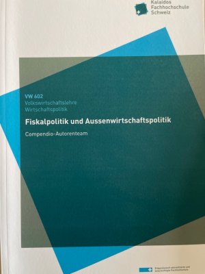 gebrauchtes Buch – Maniera Martin – Fiskalpolitik und Aussenwirtschaftspolitik.