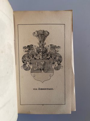 Allgemeines Wappenbuch [Bd.1 + 2. in einem], enthaltend die Wappen aller Fürsten, Grafen, Barone, Edelleute, Städte, Stifte und Patrizier. Ein Hand- und […]