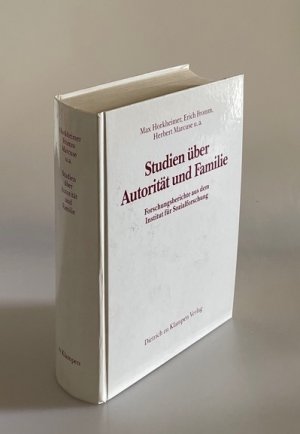 Studien über Autorität und Familie. Forschungsberichte aus dem Institut für Sozialforschung.