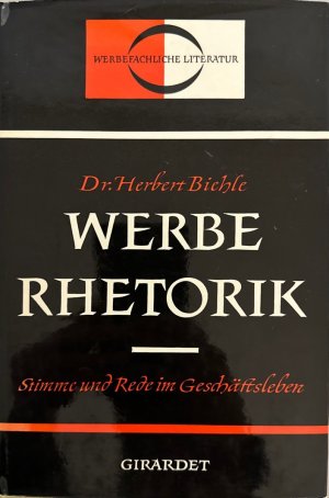 Werberhetorik. Stimme und Rede im Geschäftsleben.