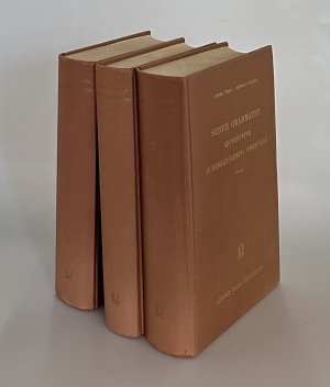 Servii Grammatici qui feruntur in Vergilii carmina commentarii [3-vols.-set].