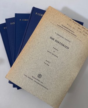 Die Historien [5 Bücher in 5 Bdn., =komplett], Kommentar von Heinz Heubner.