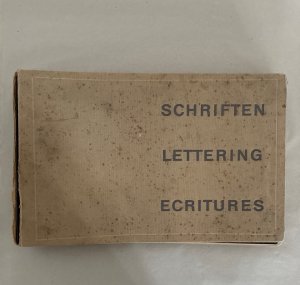 Schriften, Lettering, Ecritures.