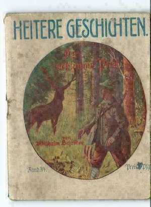 gebrauchtes Buch – Heitere Geschichten Band 34 Humor-Romanheft von 1919 Theodor Remert Verlag