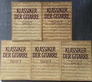 Klassiker der Gitarre Band 1-5